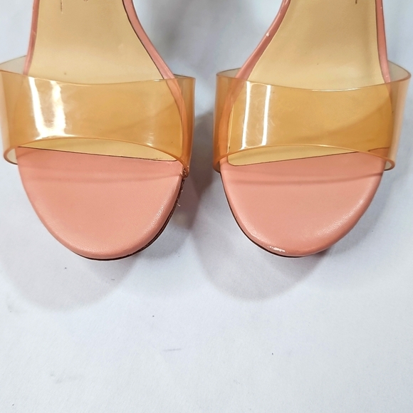 Antonio Melani Kat in Glam Nude Ankle Strap Nude/Blush Sandals Size 6 - Picture 4 of 9